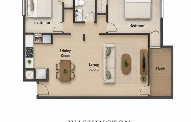 2 beds, 1 bath, 776 sqft, $1,450