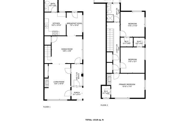 3 beds, 2 baths, 1,518 sqft, $5,500, Unit 5707 Franklin Ave