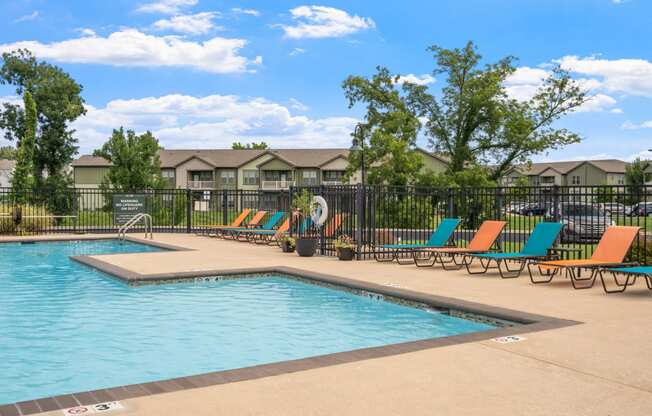 Outdoor Pool with Sundeck