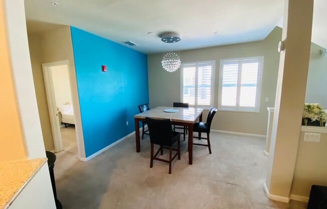 $600 MOVE_IN BONUS Furnished Modern 2 Bed, 2 Bath Natomas Condo with Third Floor Loft