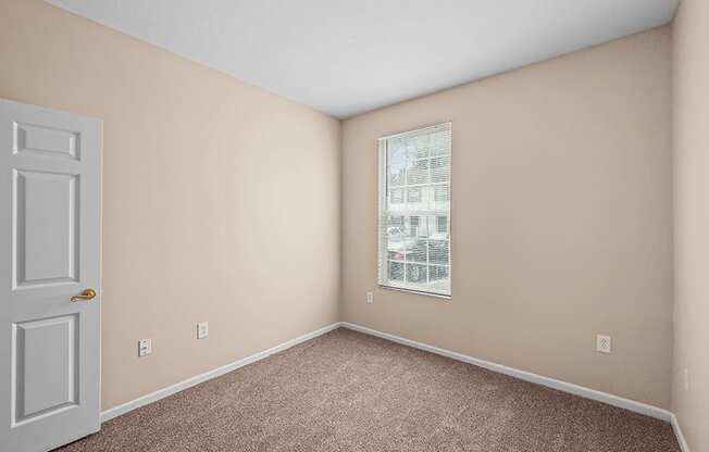 Carpeted Apartment Bedroom