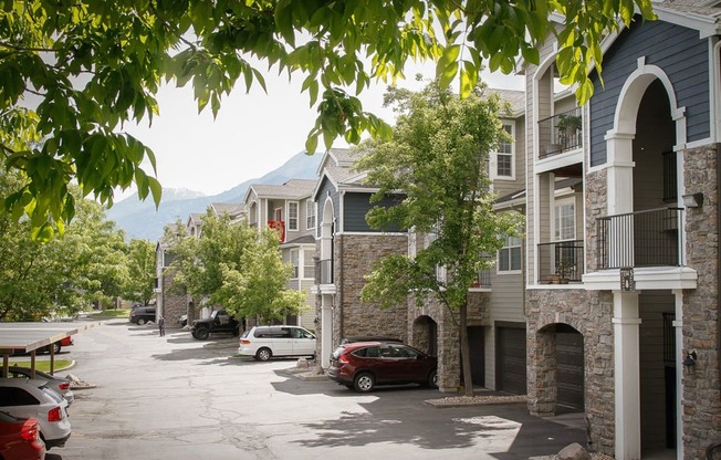 Elegant Exterior View at Pinehurst Apartments, Midvale, Utah