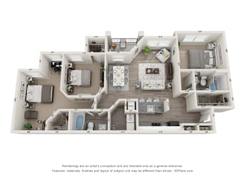 3 beds, 2 baths, 1,350 sqft, $1,892