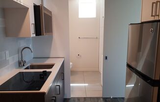 741 Harvard Modern studios with w/d in unit!