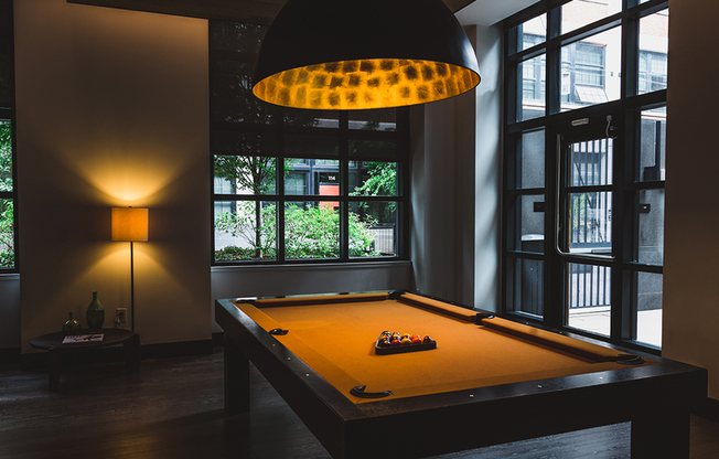 Challenge your friends to a game of pool