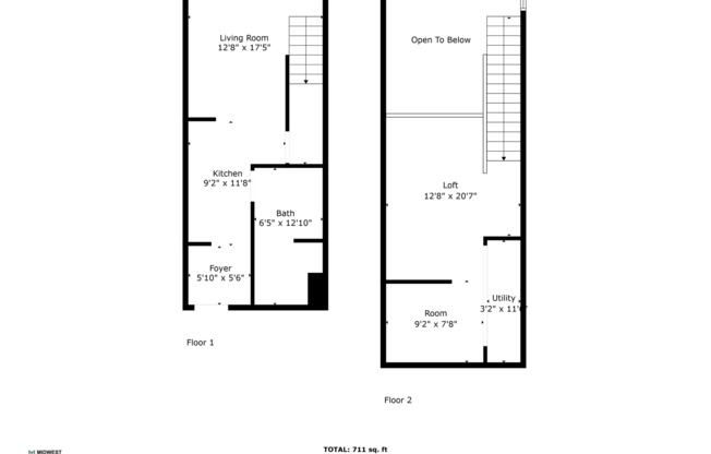 1 bed, 1 bath, 850 sqft, $1,250, Unit 308