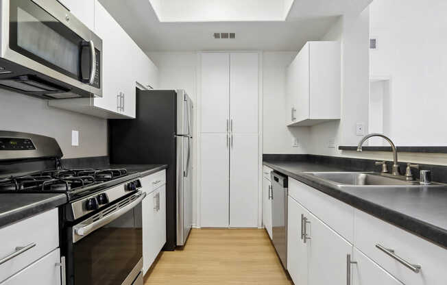 Kitchen with Stainless Steel Appliances