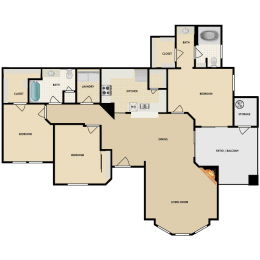 3 beds, 2 baths, 1,458 sqft, $1,985