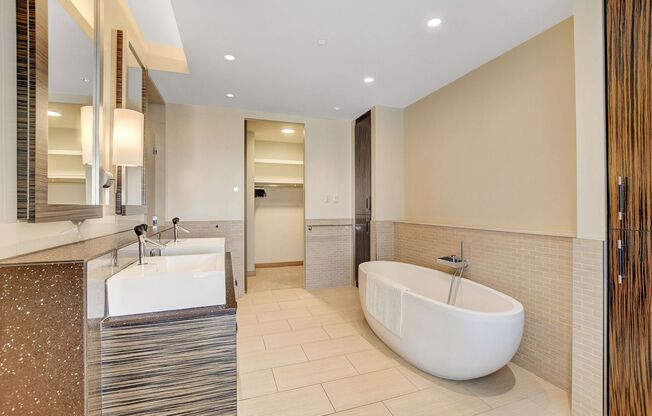 1 bed, 1.5 baths, $7,295