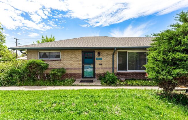 North Park Hill Denver  Updated Townhome