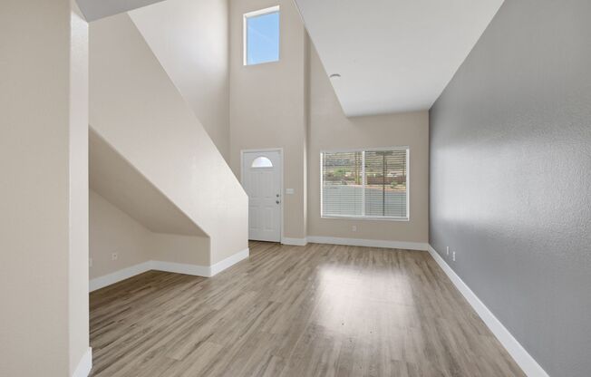 2 Bedroom townhome with attached 2 car garage