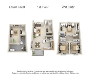3 beds, 1.5 baths, 1,830 sqft, $2,121