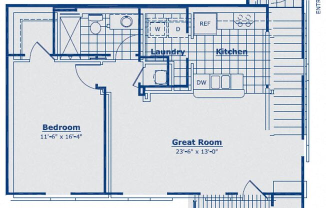 1 bed, 1 bath, 863 sqft, $1,135, Unit 1444C