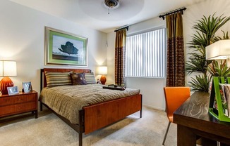 Bedroom at Aldea at Estrella Falls Apartment Homes in Goodyear AZ