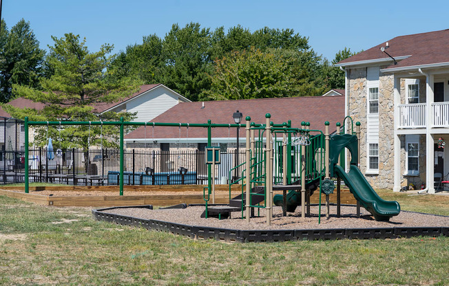 our apartments have a playground for your kids to play