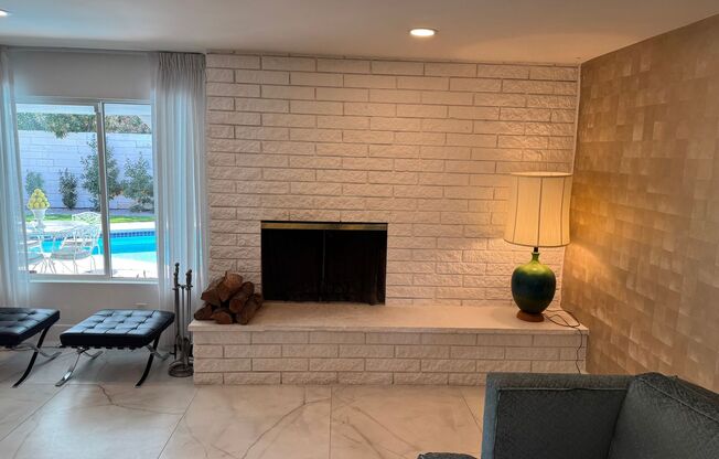 Mid-Century Modern Home at its finest. In ground pool and hot tub.