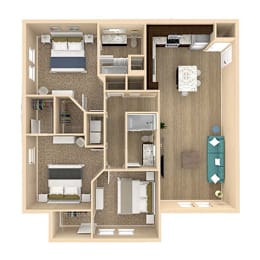 3 beds, 2 baths, 1,319 sqft, $2,115