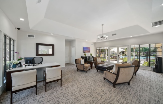 the preserve at ballantyne commons community living room