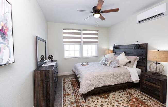 Comfortable Bedroom at Carson Street Towers, Overland Park, KS