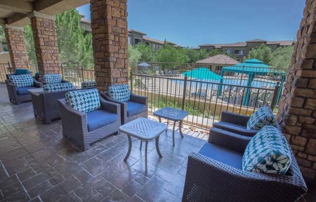 Patio at The Pavilions by Picerne, Las Vegas, NV, 89166