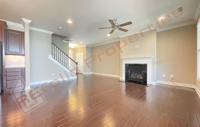 Beautiful 3 Bedroom Townhome with 3rd Floor Loft and 2-Car Garage in The Creeks @ Weston, Cary! Available Now!
