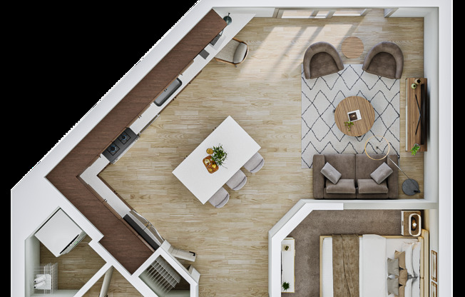 1 bed, 1 bath, 624 sqft, $1,319, Unit 324