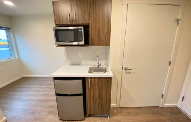 Studio, 1 bath, 175 sqft, $1,035, Unit 215