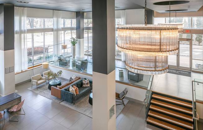 Venue Museum District | Houston, TX | Upper-Level Clubhouse View