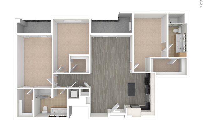 3 beds, 2 baths, 1,391 sqft, $3,695