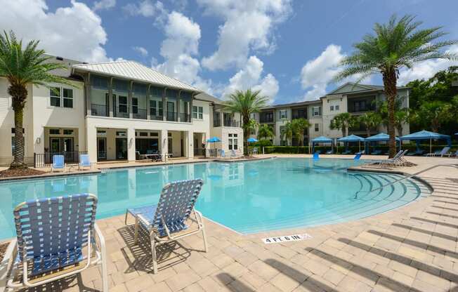 Pool And Sundecks at Alaqua, Florida, 32258