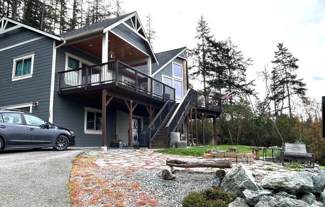 Home with spectacular water views on Camano Is.