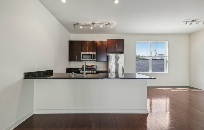 Kitchen + Dining Area