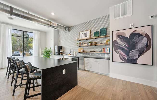 a large group of people singing in a large choir room at The Quarry Luxury Apartment Homes, Fort Collins, CO