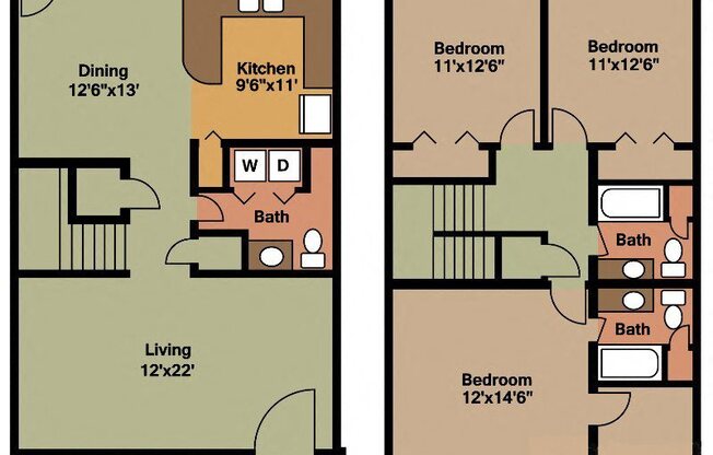 3 beds, 1,470 sqft, $1,359