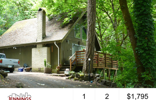 One Bedroom Loft A-frame Nestled In The Trees