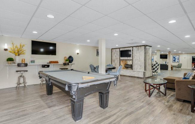Game Room | Apartments For Rent in Mount Prospect Illinois | The Elemen