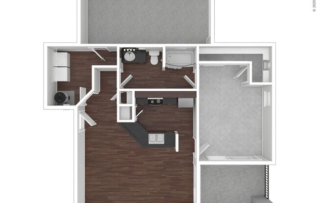 1 bed, 1 bath, 797 sqft, $1,309