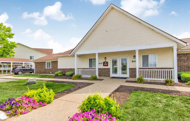 On-site leasing office at Waterstone Place Apartments in Indianapolis, IN 46229