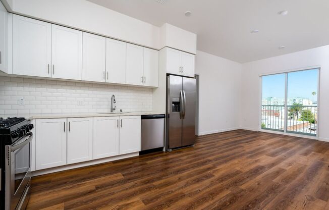 Faux Wood Flooring at Fedora Bliss LLC, Woodland Hills