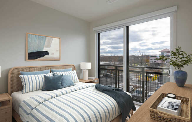 Bedroom with Hard Surface Flooring
