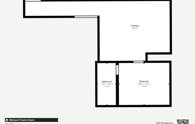 1 bed, 1 bath, 530 sqft, $1,400, Unit 310