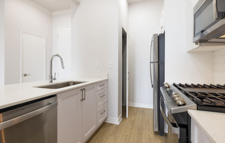 Kitchen with Stainless Steel Appliances