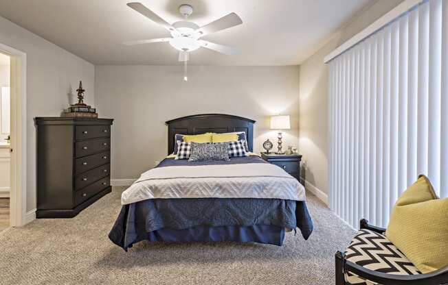 Master Bedroom With Adequate Storage at Le Provence at the Dominion, California, 93720