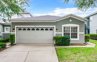 One-Story End Unit Available in Lake Mary Gated Community ( 3bed/2bath/2garage)