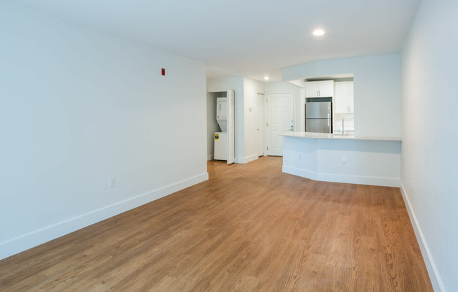 Living Room with Hard Surface Flooring