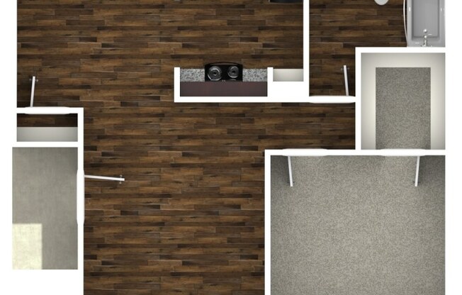 1 bed, 1 bath, 660 sqft, $1,045