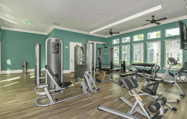 Fitness Center 3 at Dunedin Commons Apartment Homes in Dunedin, Florida, FL
