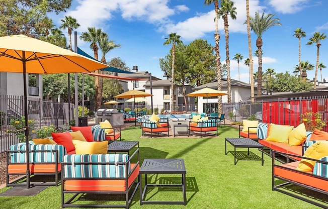 Outdoor Lounge Area