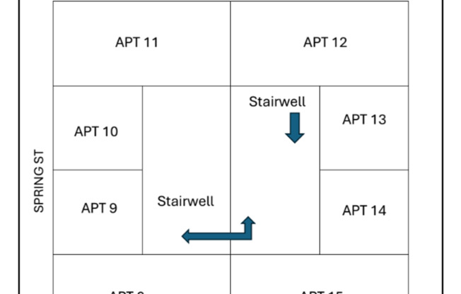 1 bed, 1 bath, 450 sqft, $1,075, Unit 112-8