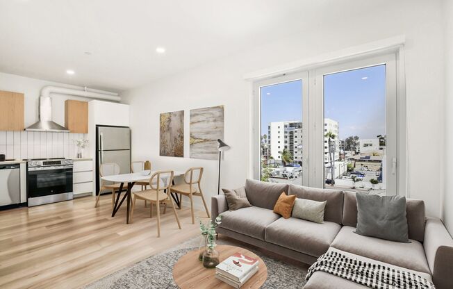 1 bed, 1 bath, 490 sqft, $2,495, Unit 111 (Affordable)